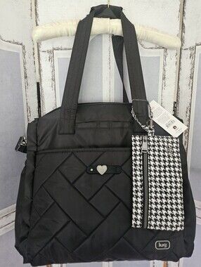 $140 Retail NWT Lug Saunter & Sway Tote & Wristlet Set Accessories Sold Separate